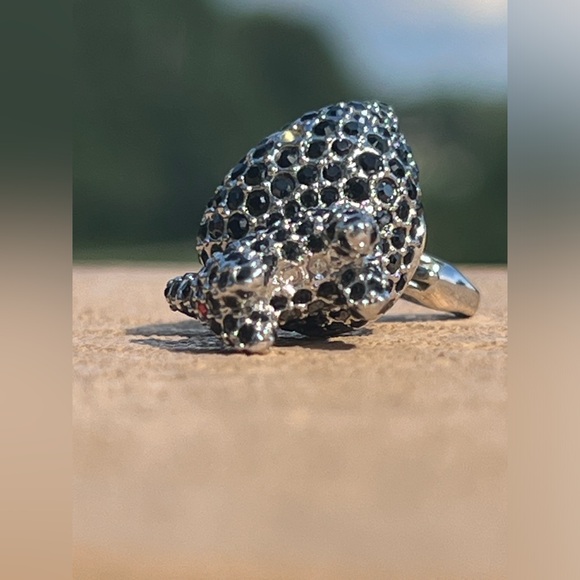 Swarovski Crystal Cat keychain charm. Rare Halloween black discontinued. - Picture 10 of 13